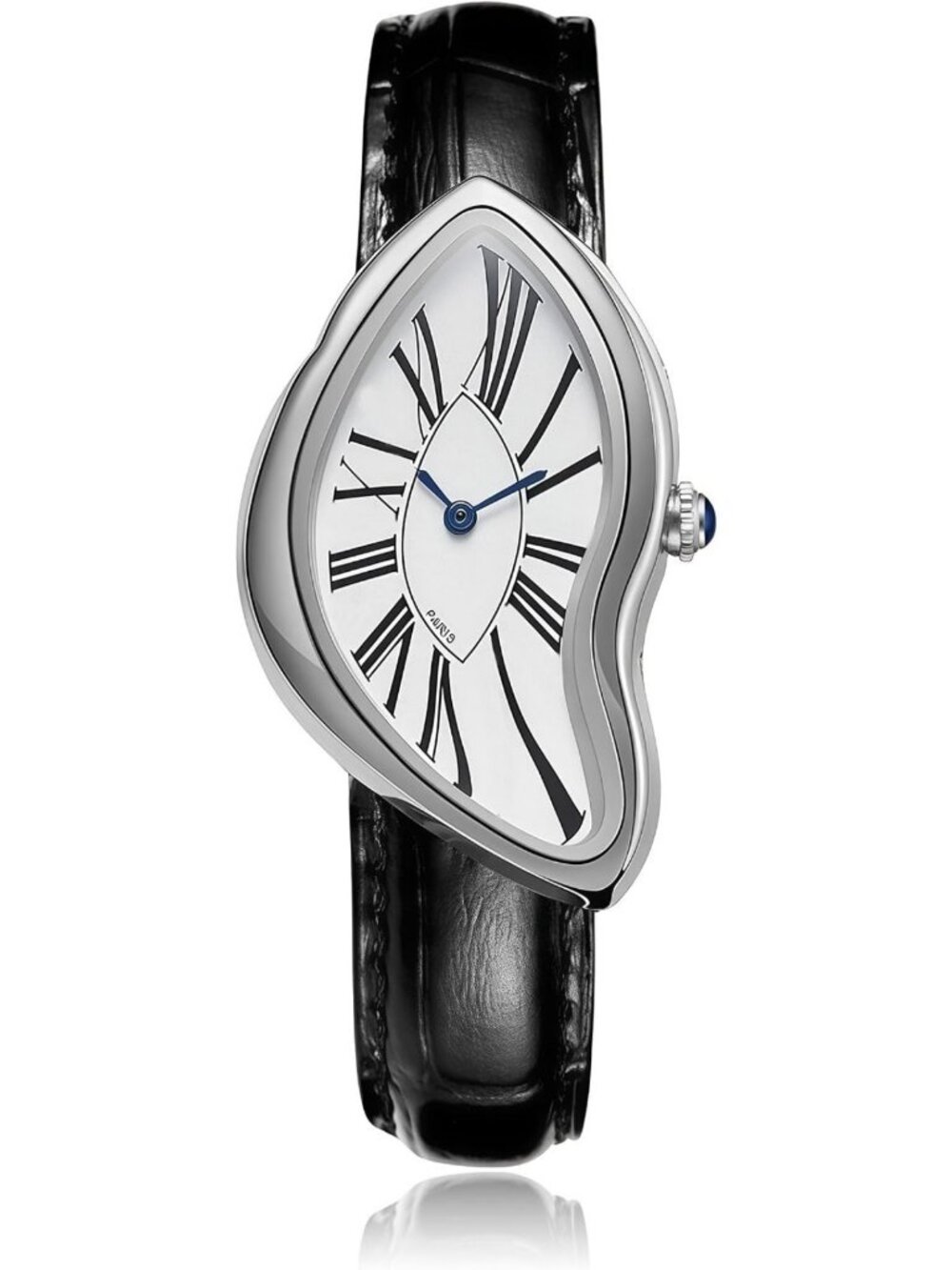 Gosasa Creative Melting Analog Quartz Watch, Leather or Steel Strap